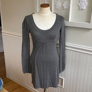 Gray Sweater Dress